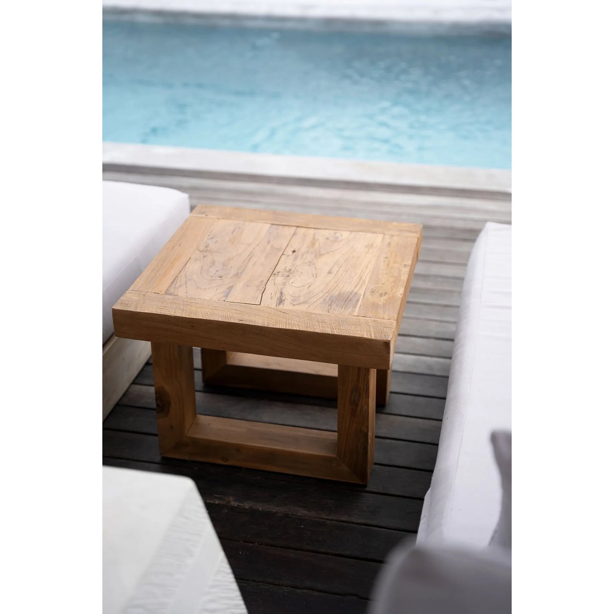 Bazar Bizar - Table d'appoint 'Teck' (Naturel)