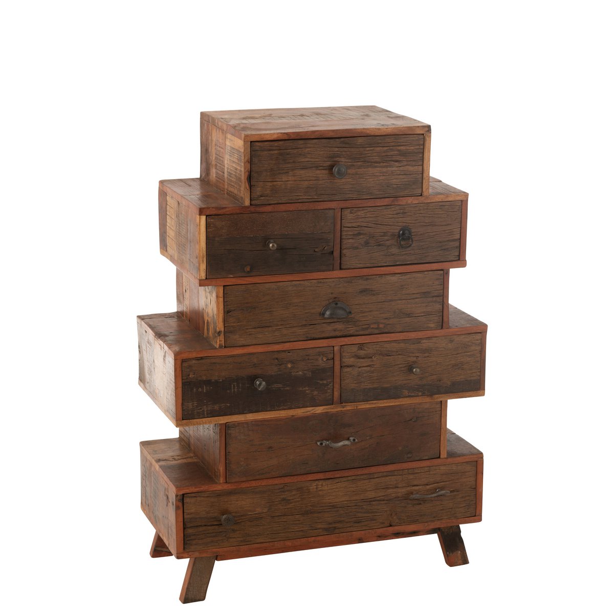 J-Line - Schrank 'Vinto' (Recyceltes Holz, Natur)