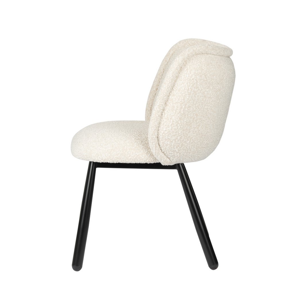 Pole to Pole - Chaise Panda Blanc Perle (Lot de 2)