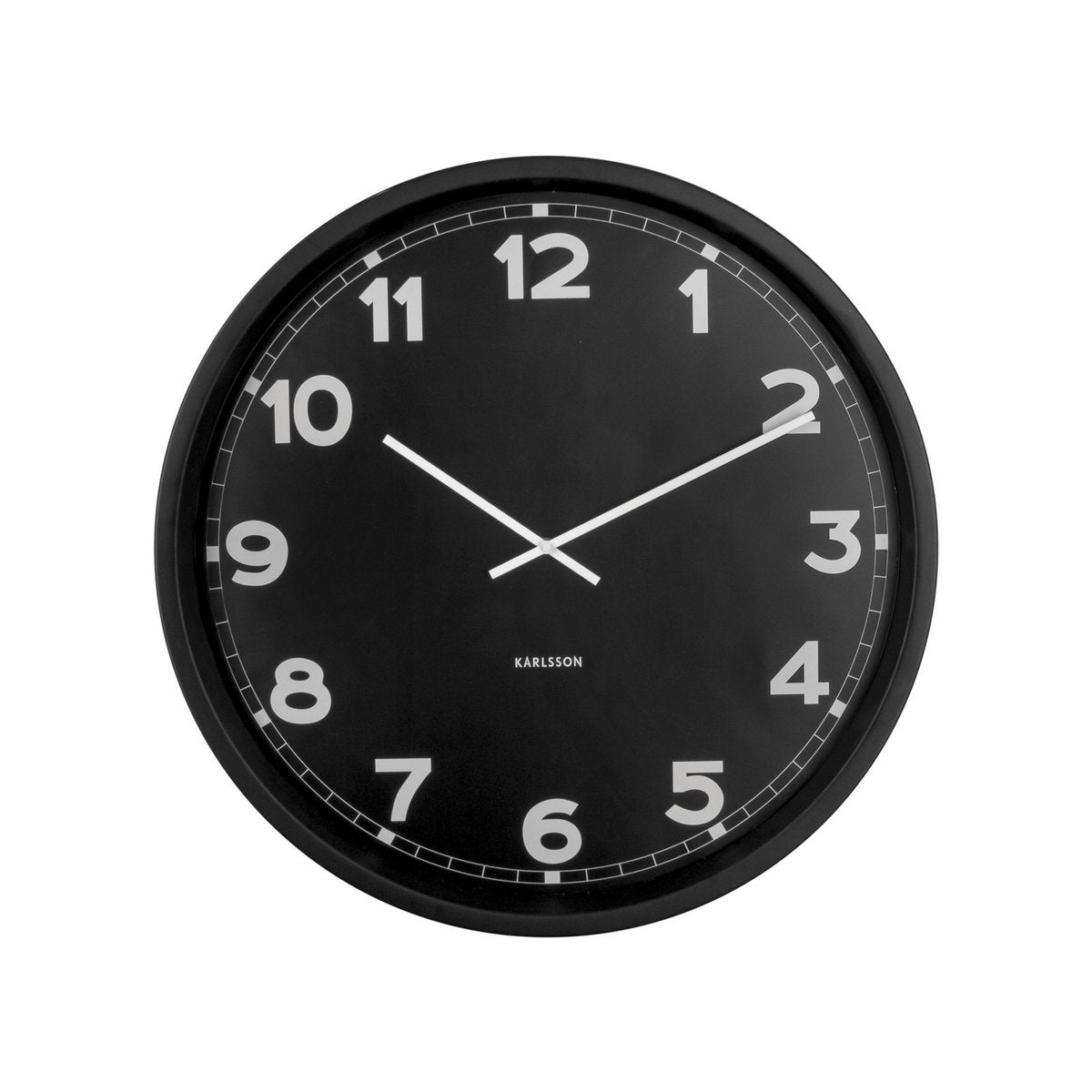 Karlsson - Horloge murale New Classic XL (Ø80cm) - KA5944BK