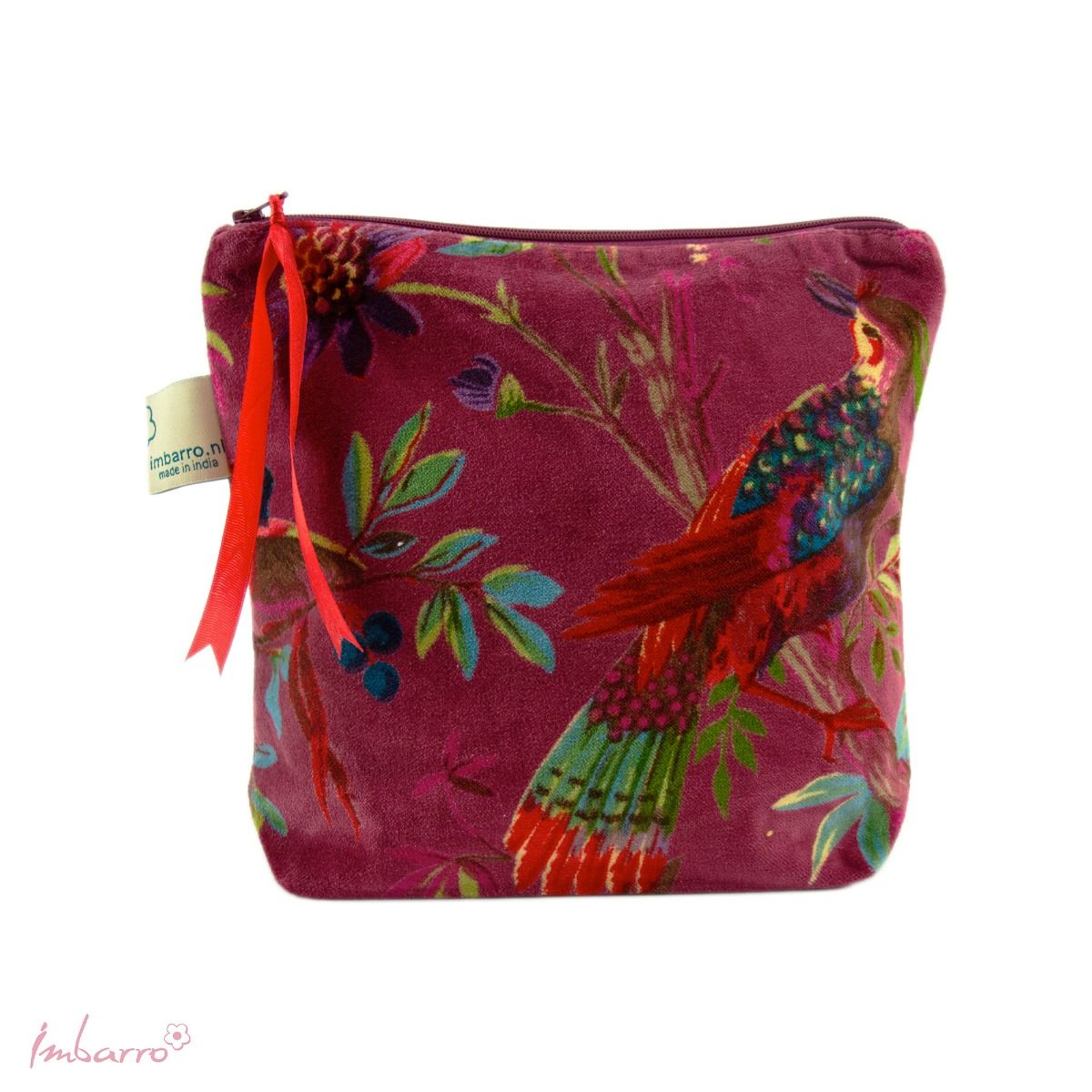 Imbarro - Pouch 'Paradise' (Mauve)