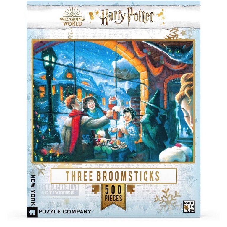 New York Puzzle Company - Puzzel 'Three Broomsticks' (500 stukjes)