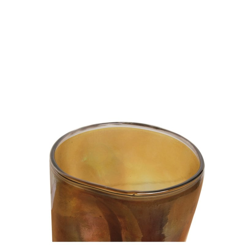 Pole to Pole - GLAZEN VAAS ROOK M (Set van 8)