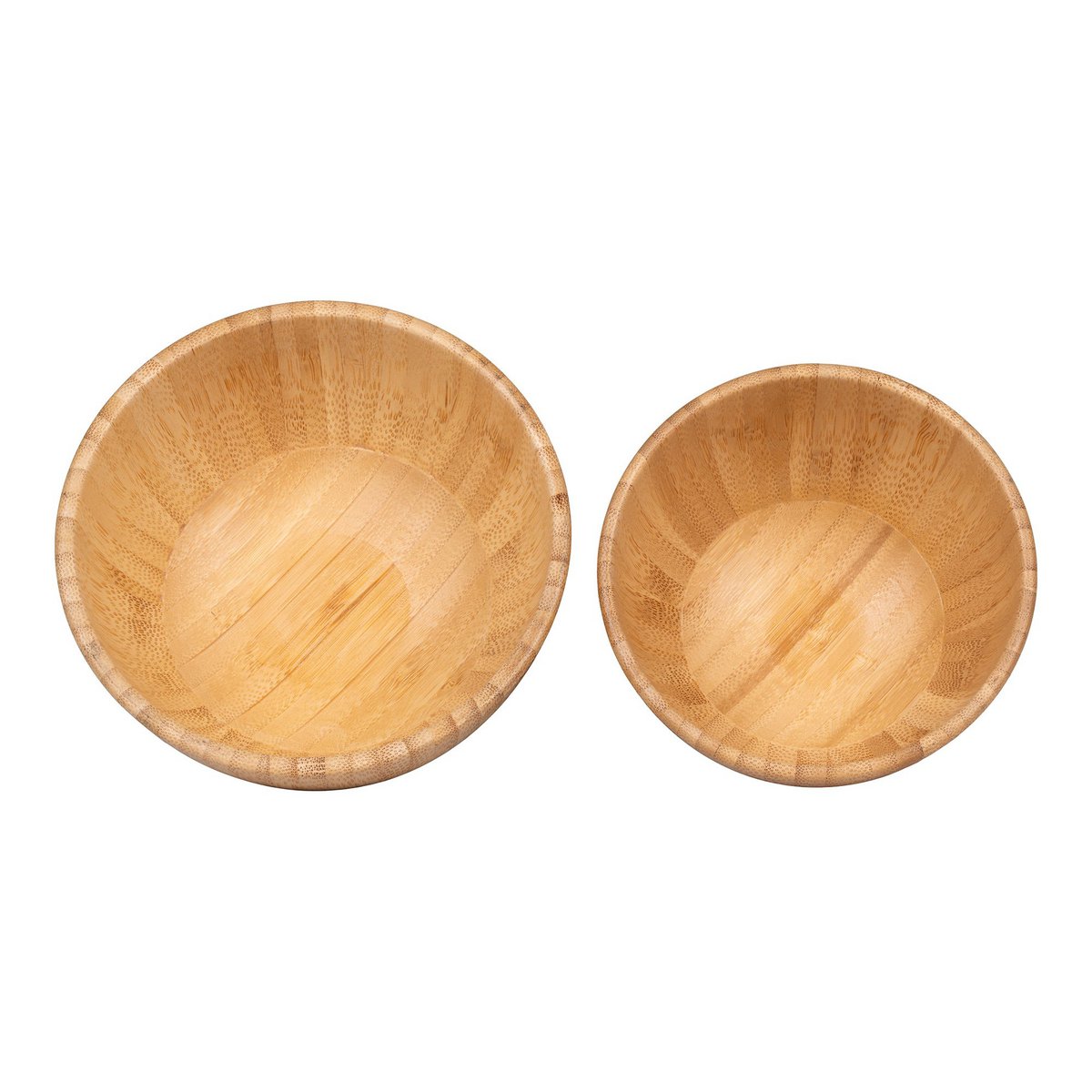 House Nordic - Chefalu Bowl - Bol, bambou, naturel, lot de 2