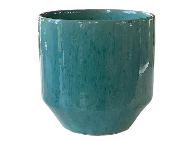 Ceramics Limburg - Bloempot 'Vitro' (Reactive Green, Small)