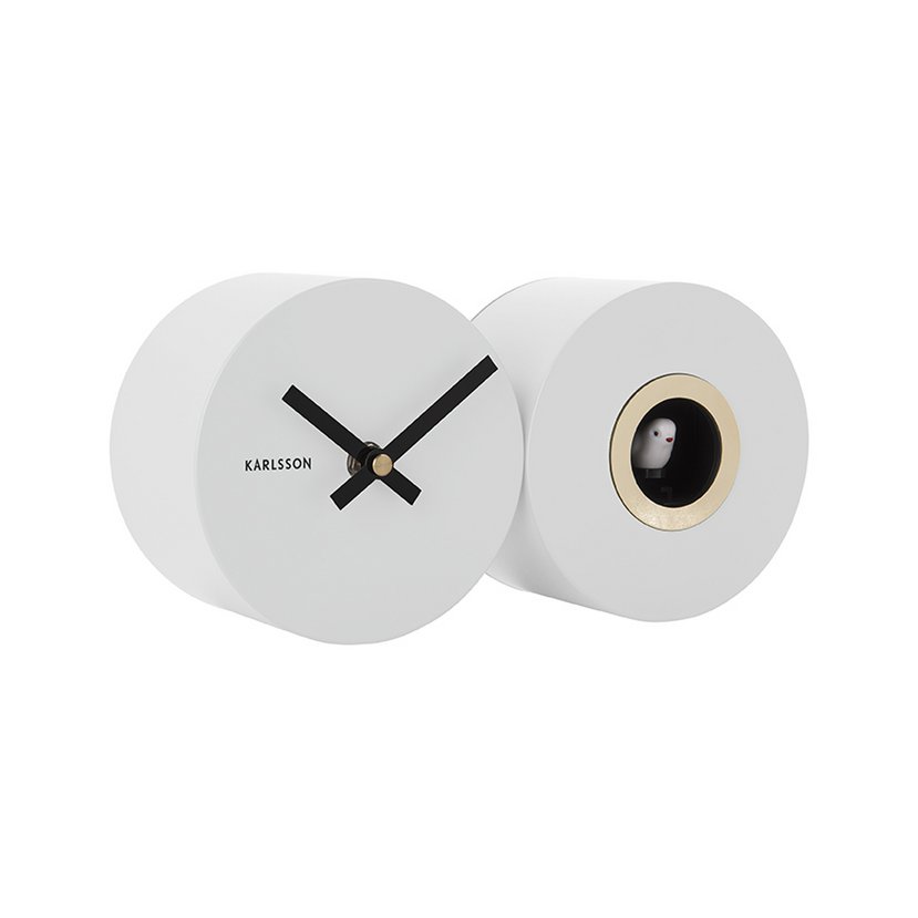 Karlsson - Horloge Murale Duo Coucou - KA5789WH