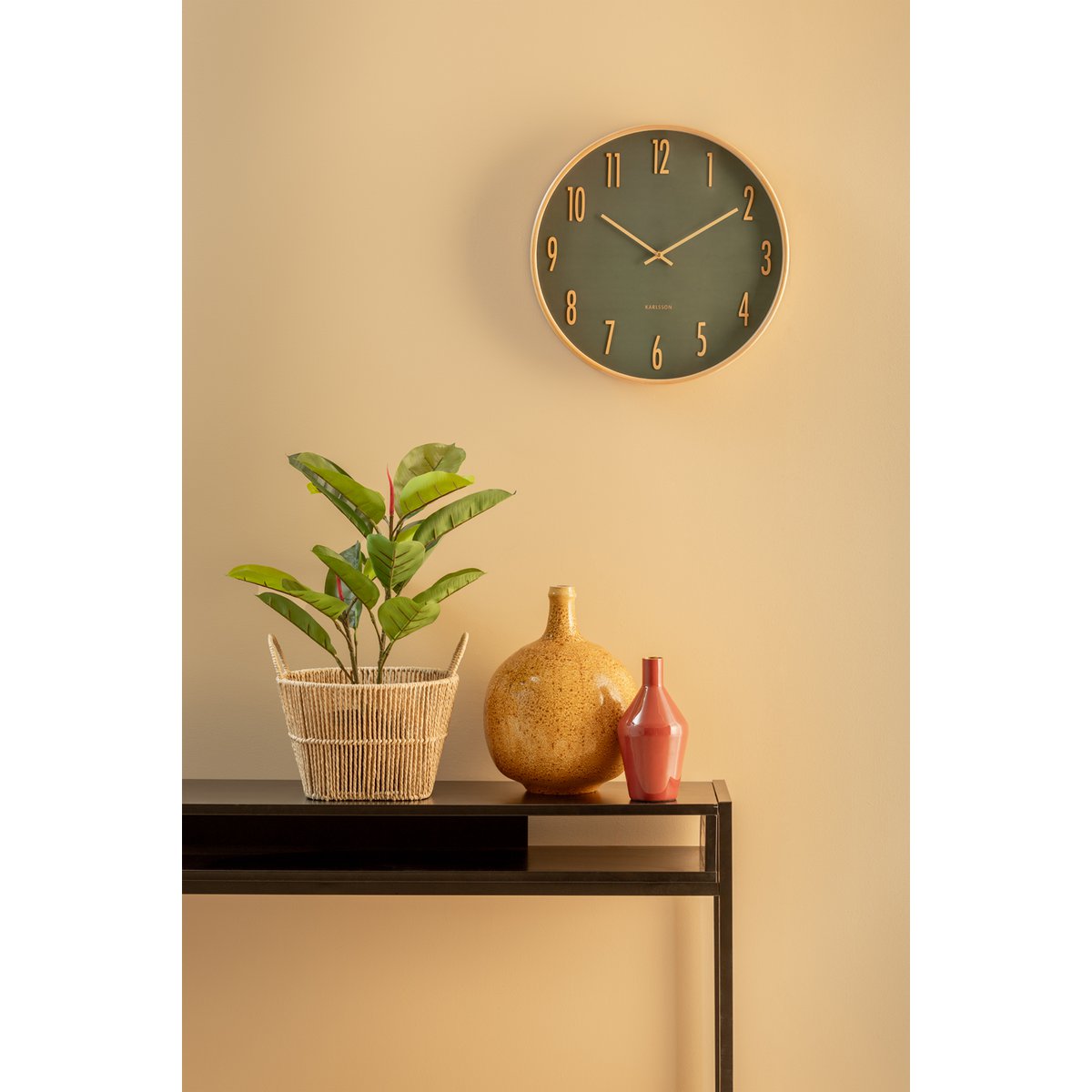 Karlsson - Horloge murale Gracil - KA5996RD