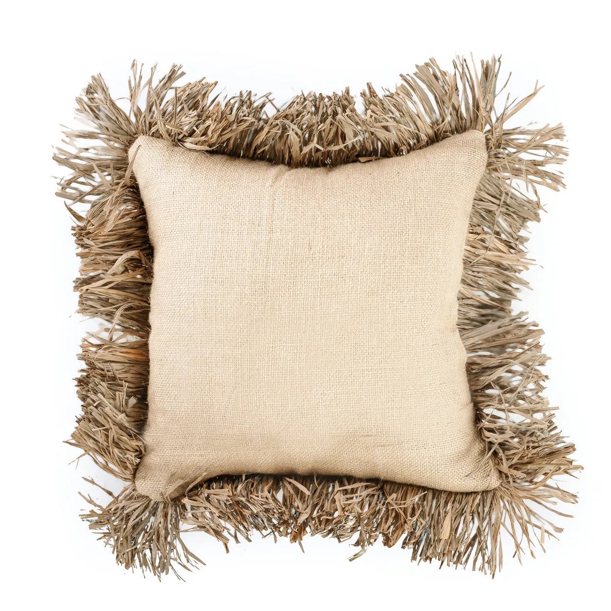 Bazar Bizar - Housse de coussin 'Jute Bonita' (Naturel, 40x40)