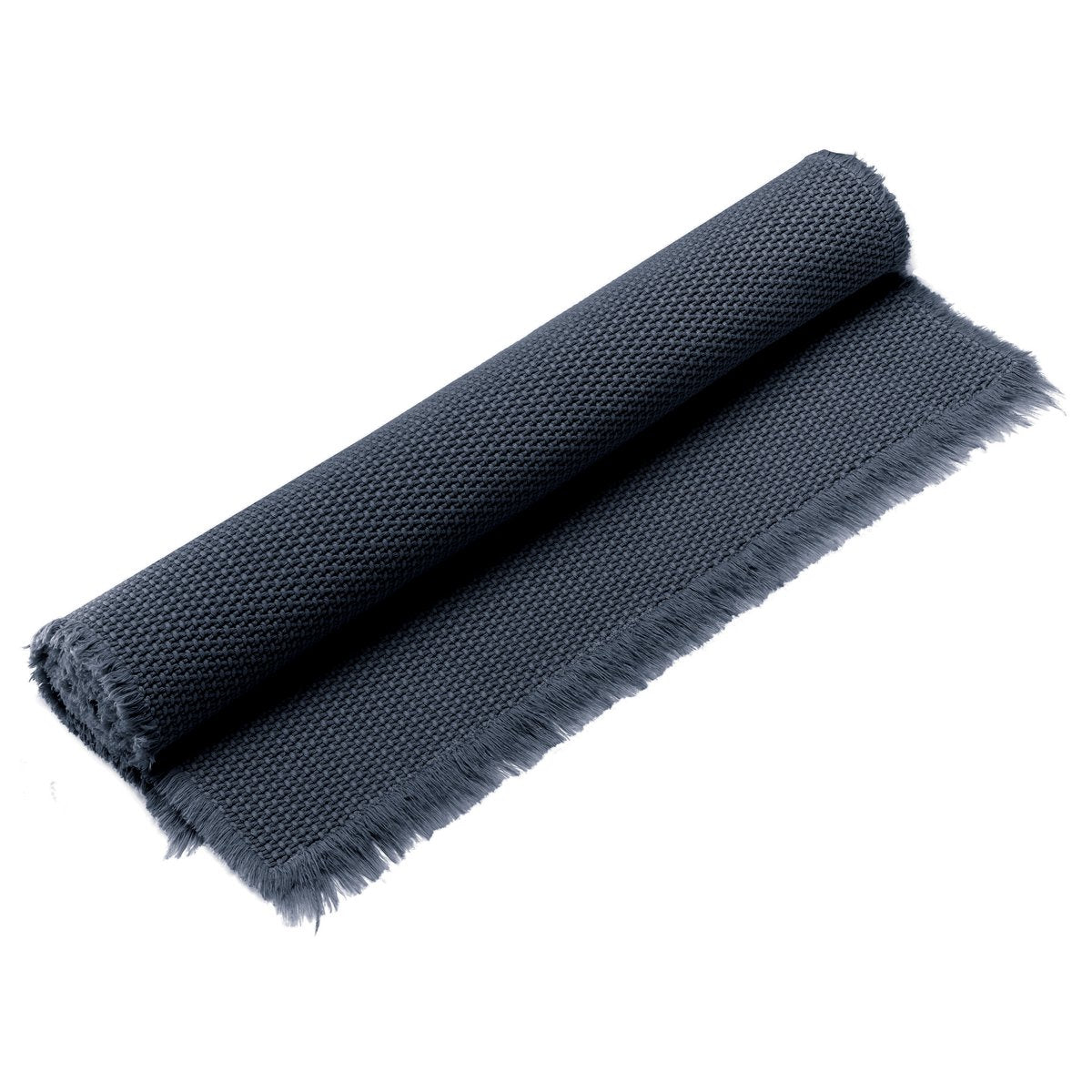 VIVARAISE - Tapis de bain uni Elly Ombre 54 x 110