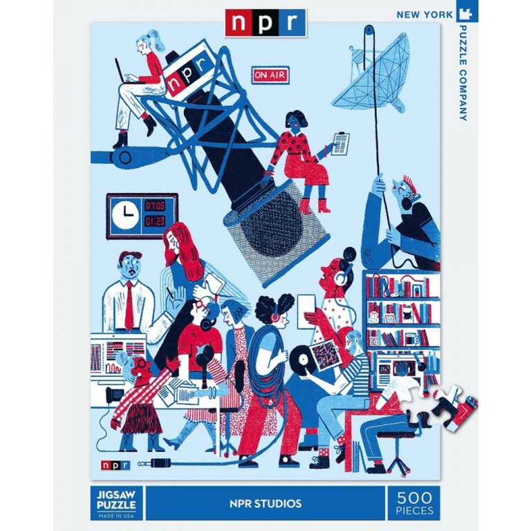 New York Puzzle Company - Puzzle 'NPR Studios' (500 pièces)