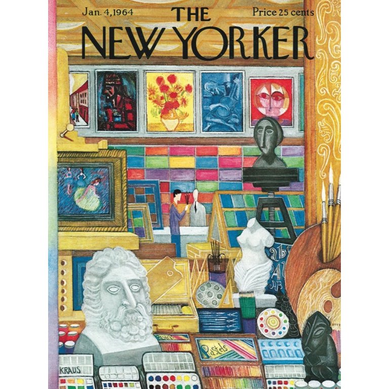 New York Puzzle Company - Puzzle 'Art Shop' (1000 Teile)