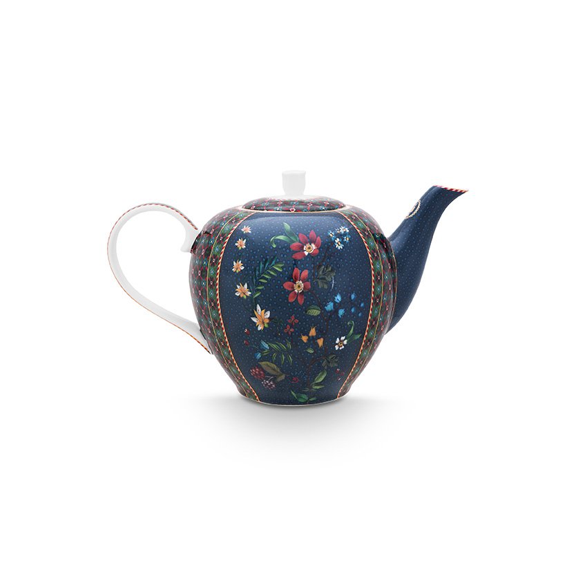 Pip Studio - Teapot Berry Blues Blue 1.6ltr