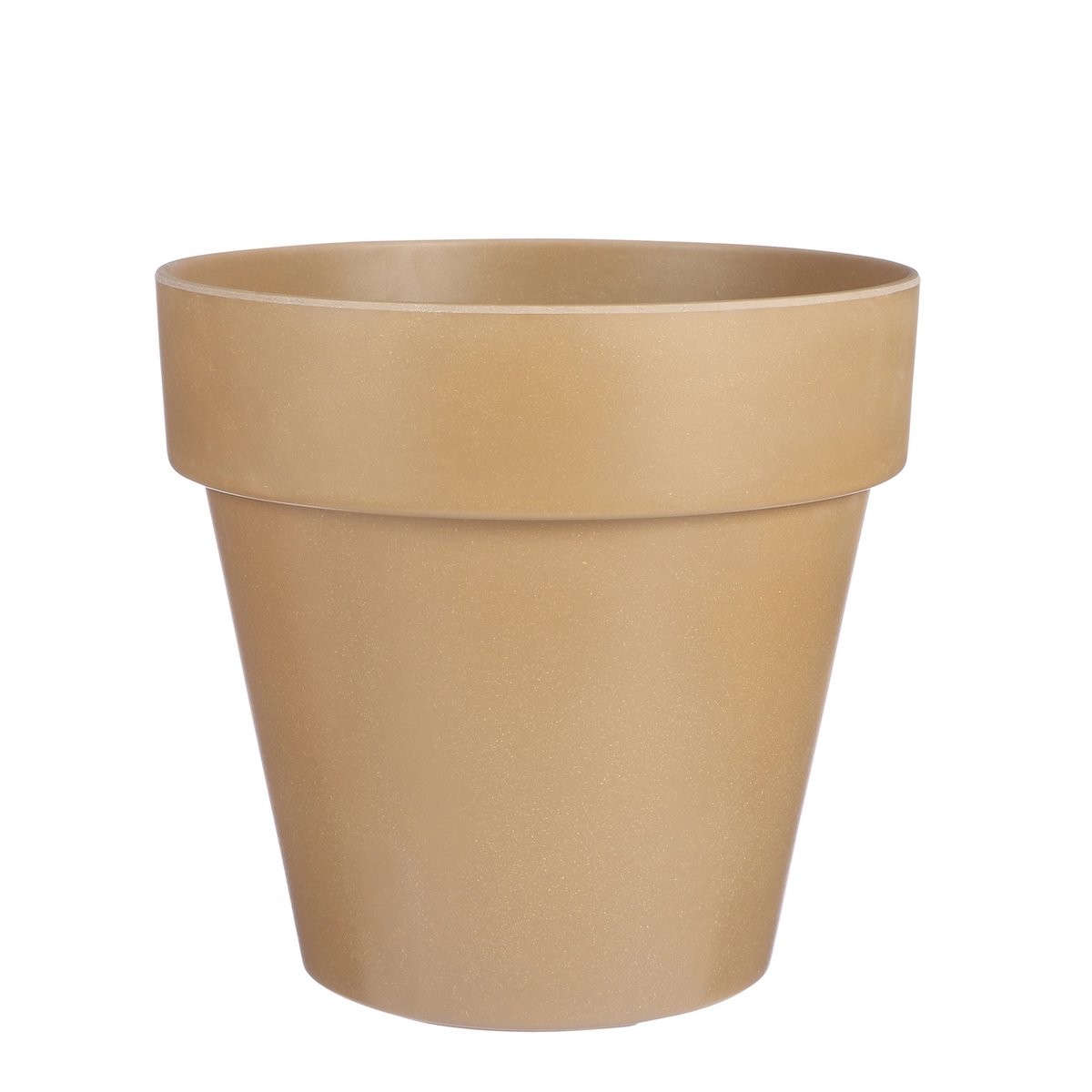 Mica Décorations - Pot de Fleur d'Extérieur Orion - H28,5 x Ø30 cm - Fibres Végétales - Terra