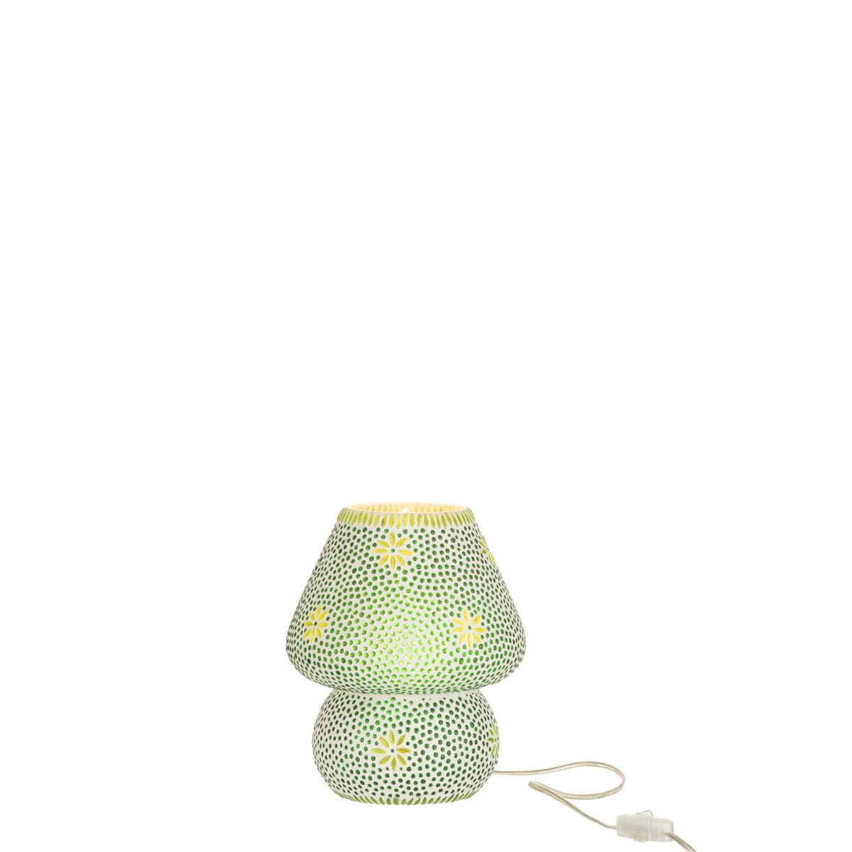 J-Line - Lampe Bram - Verre - Vert - Petit