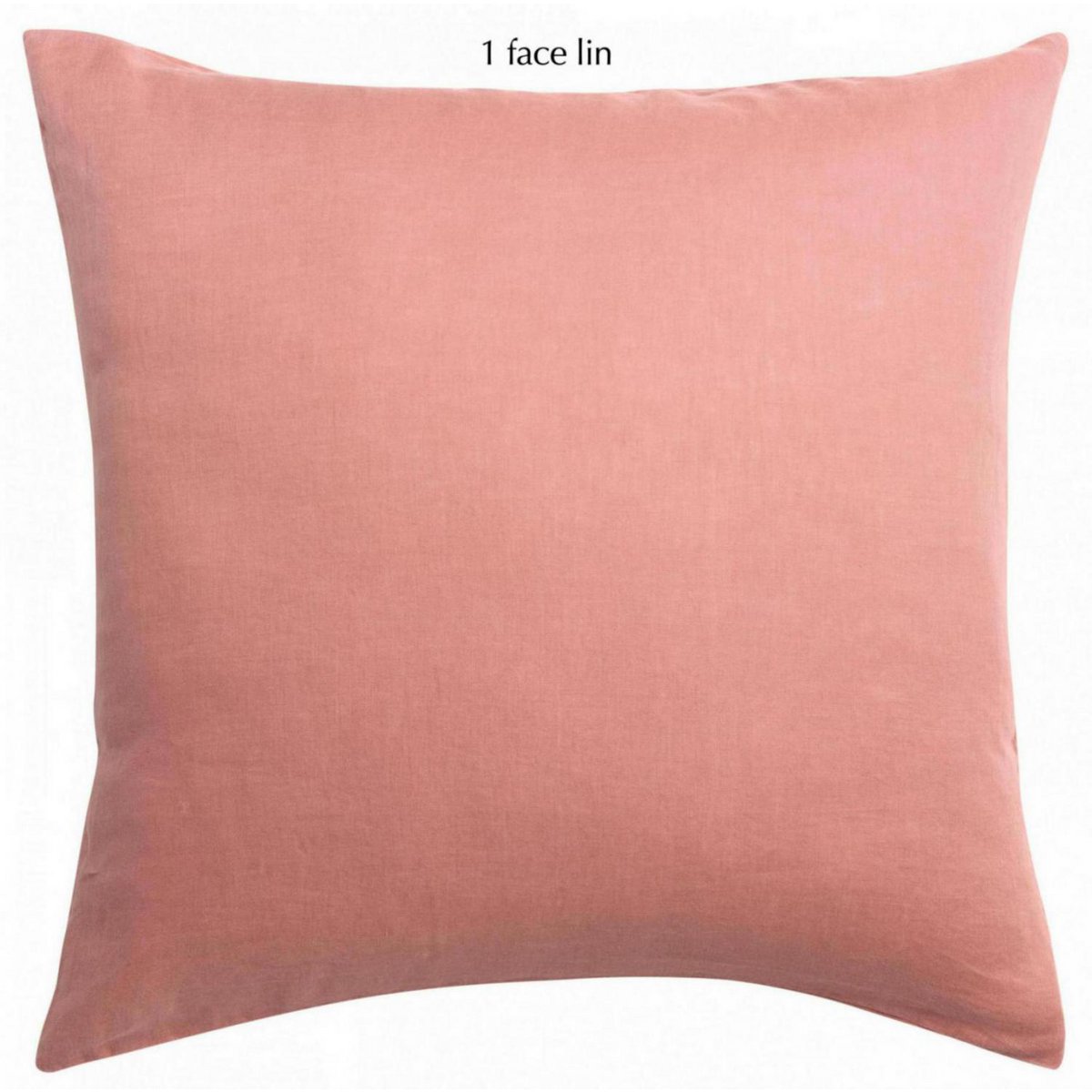 VIVARAISE - Taie d'oreiller Linco Blush 65 x 65