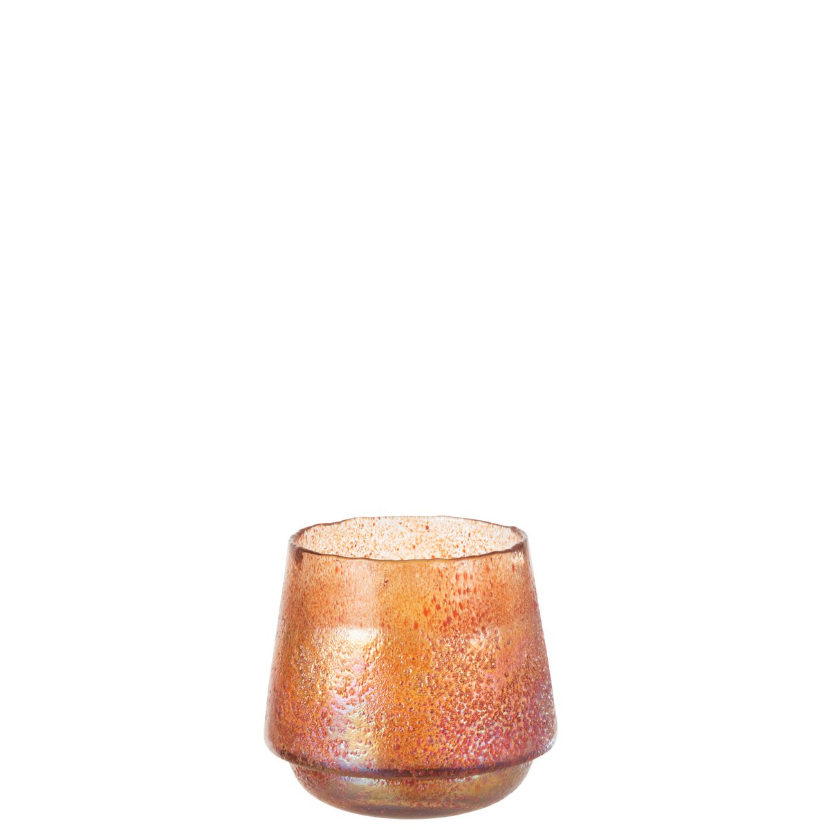 J-Line - Photophore Dots - Verre - Orange - Grand