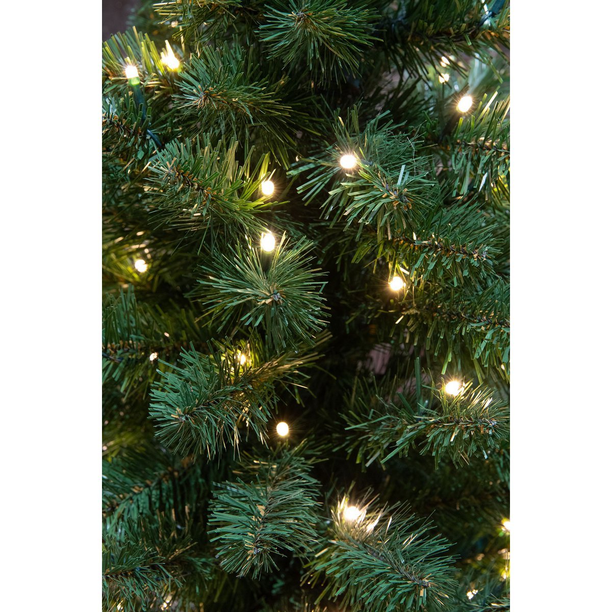 Maison d'Abri® - Diamond Kunstkerstboom in Jute met LED Verlichting - H60 x Ø51 cm - Groen