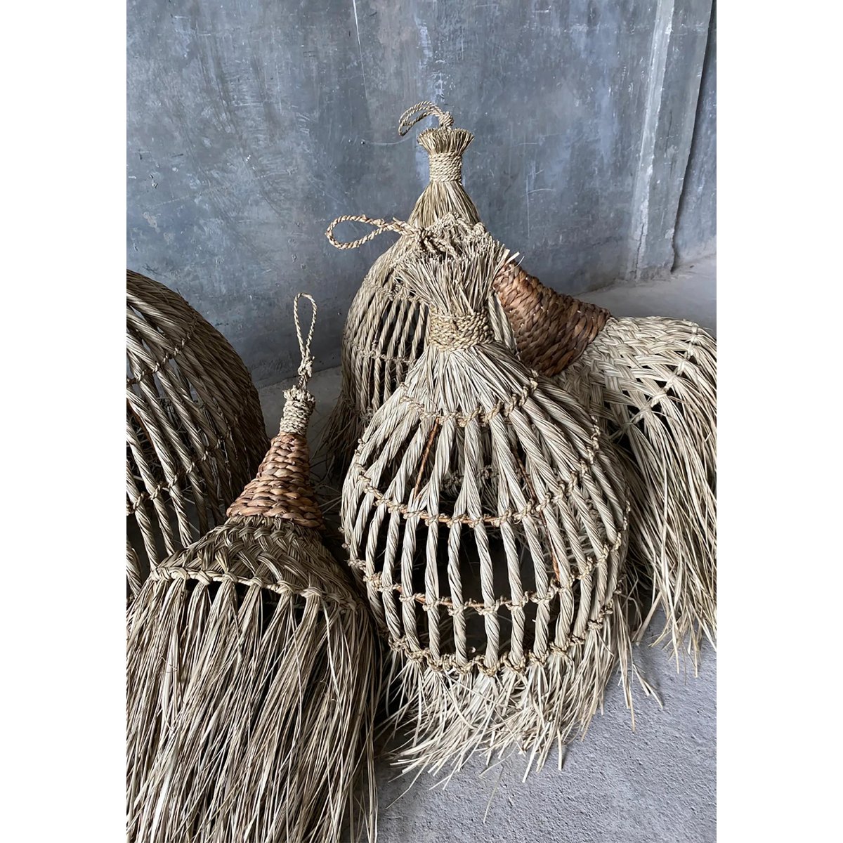 Bazar Bizar - Hanglamp 'Guagua' (Naturel, M)