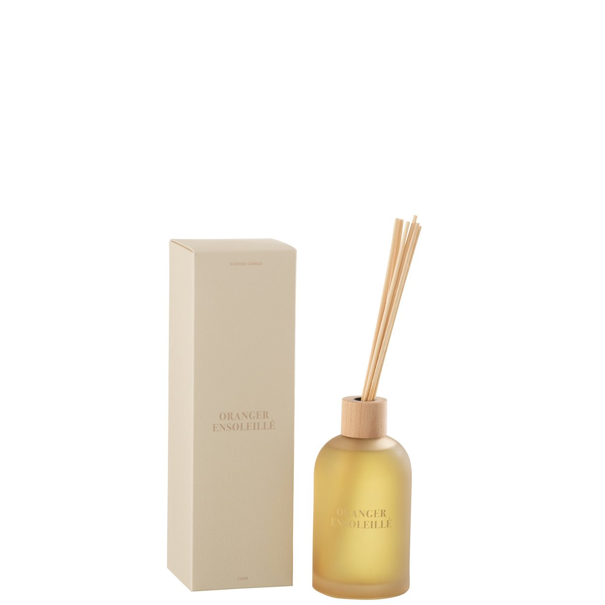 J-Line - Huile parfumée + Sticks - Accords Essentiels - Oranger Ensoleillé