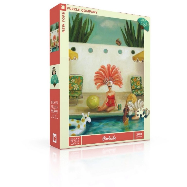 New York Puzzle Company - Puzzle 'Poolside' (500 Teile)