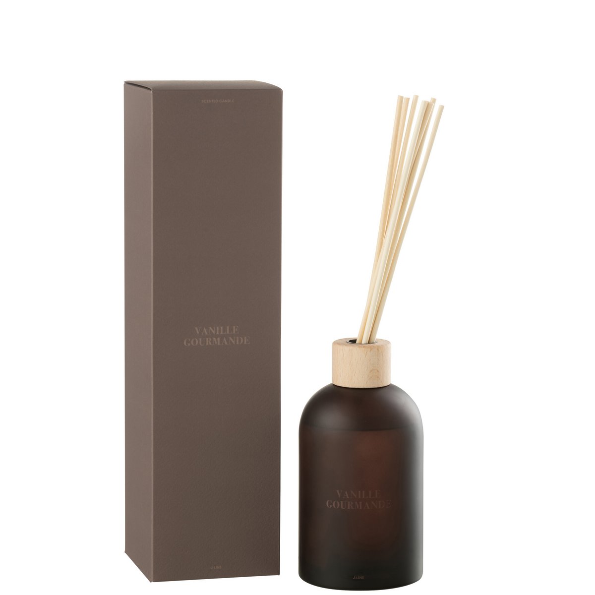 J-Line - Huile parfumée + Sticks - Accords Essentiels - Vanille Gourmande