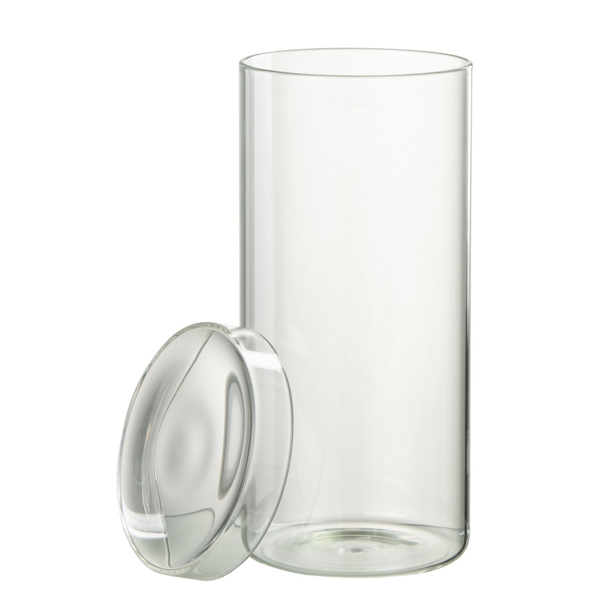 J-Line - Jar In Glass Lisa Glass Transparent Extralarge