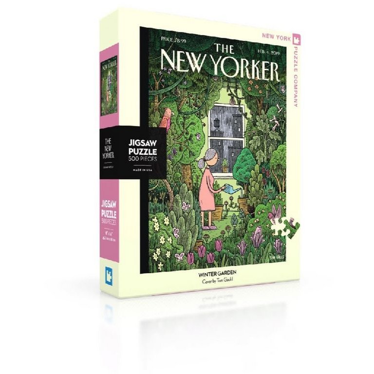 New York Puzzle Company - Puzzle 'Jardin d'hiver' (500 pièces)