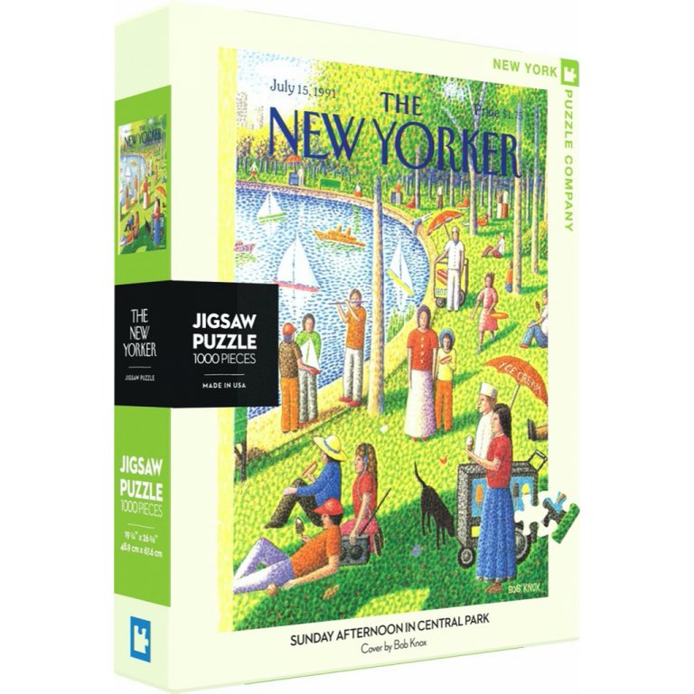 New York Puzzle Company - Puzzel 'Sunday Afternoon in Central Park' (1000 stukjes)