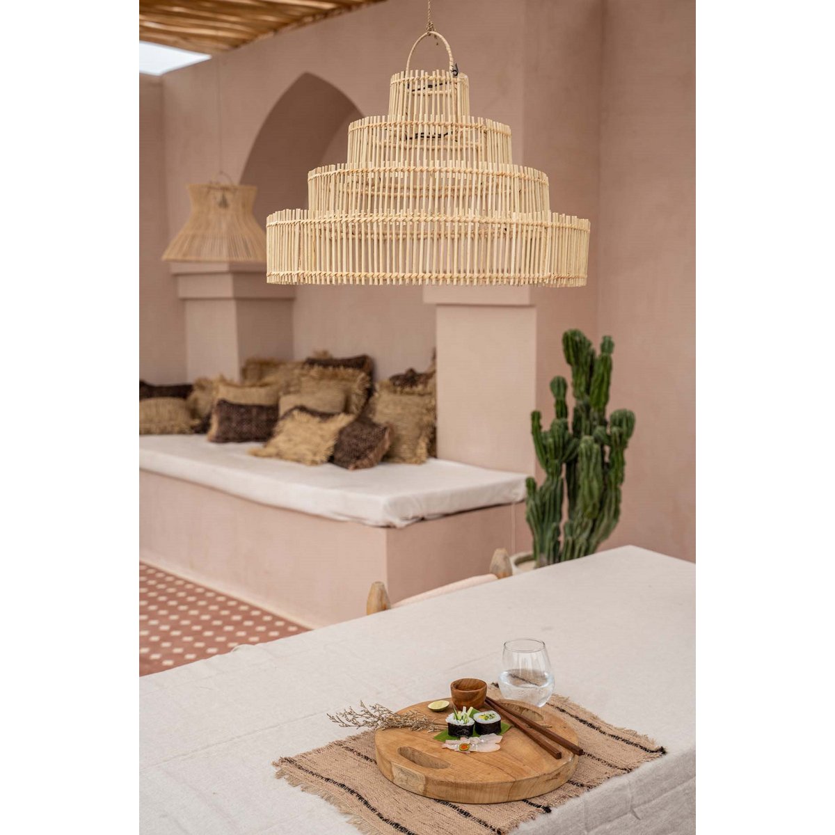 Bazar Bizar - Lampe suspendue 'The Wedding Cake' (Naturel, M)