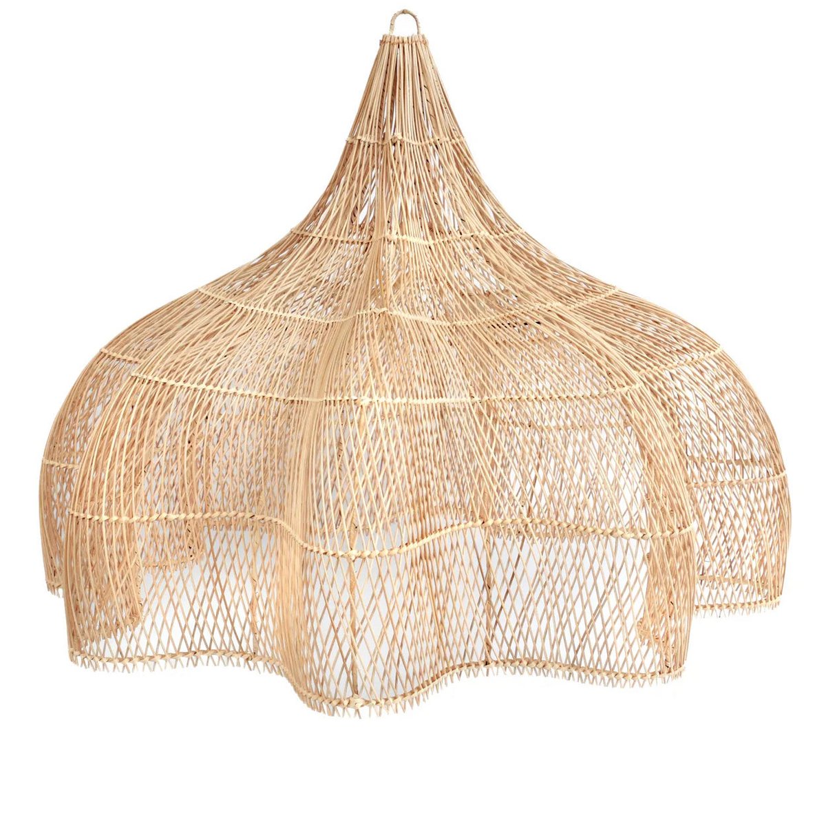 Bazar Bizar - Hanglamp 'Whipped' (Naturel, XXL)