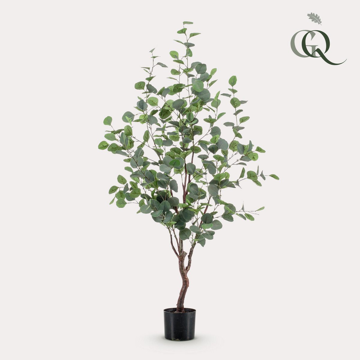 Green BoutiQ - Kunstplant - Eucalyptus - Blauwe Gomboom  - 120 cm