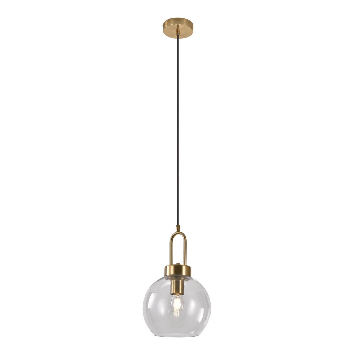 House Nordic - Lampe suspendue Luton - Aspect laiton