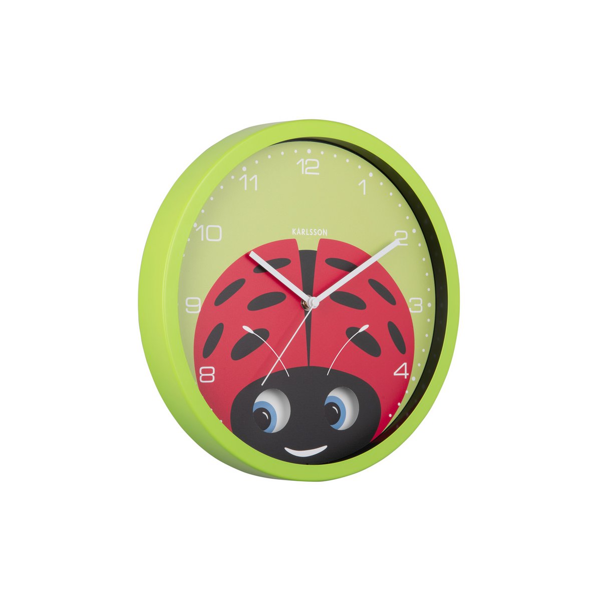 Karlsson - Horloge murale coucou coccinelle - KA5997GR