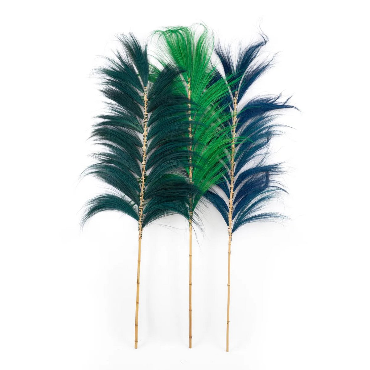 Bazar Bizar - Decoratieve bladeren 'Stunning Leaf' (Smaragdgroen, Set van 6)