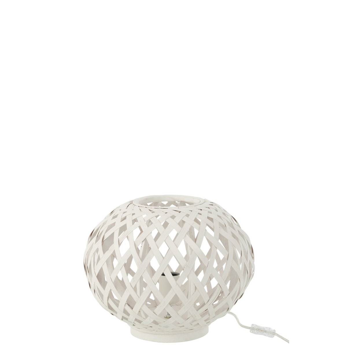 Lampe J-Line - bambou - blanc