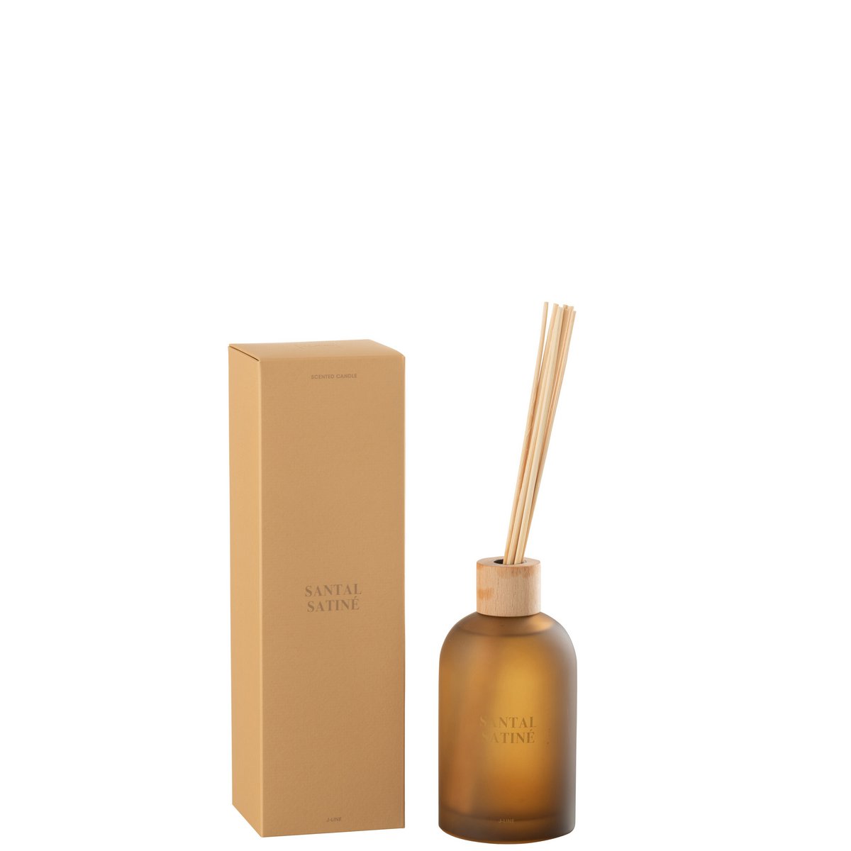 J-Line - Huile Parfumée + Sticks Accords Essentiels - Sandale Satin