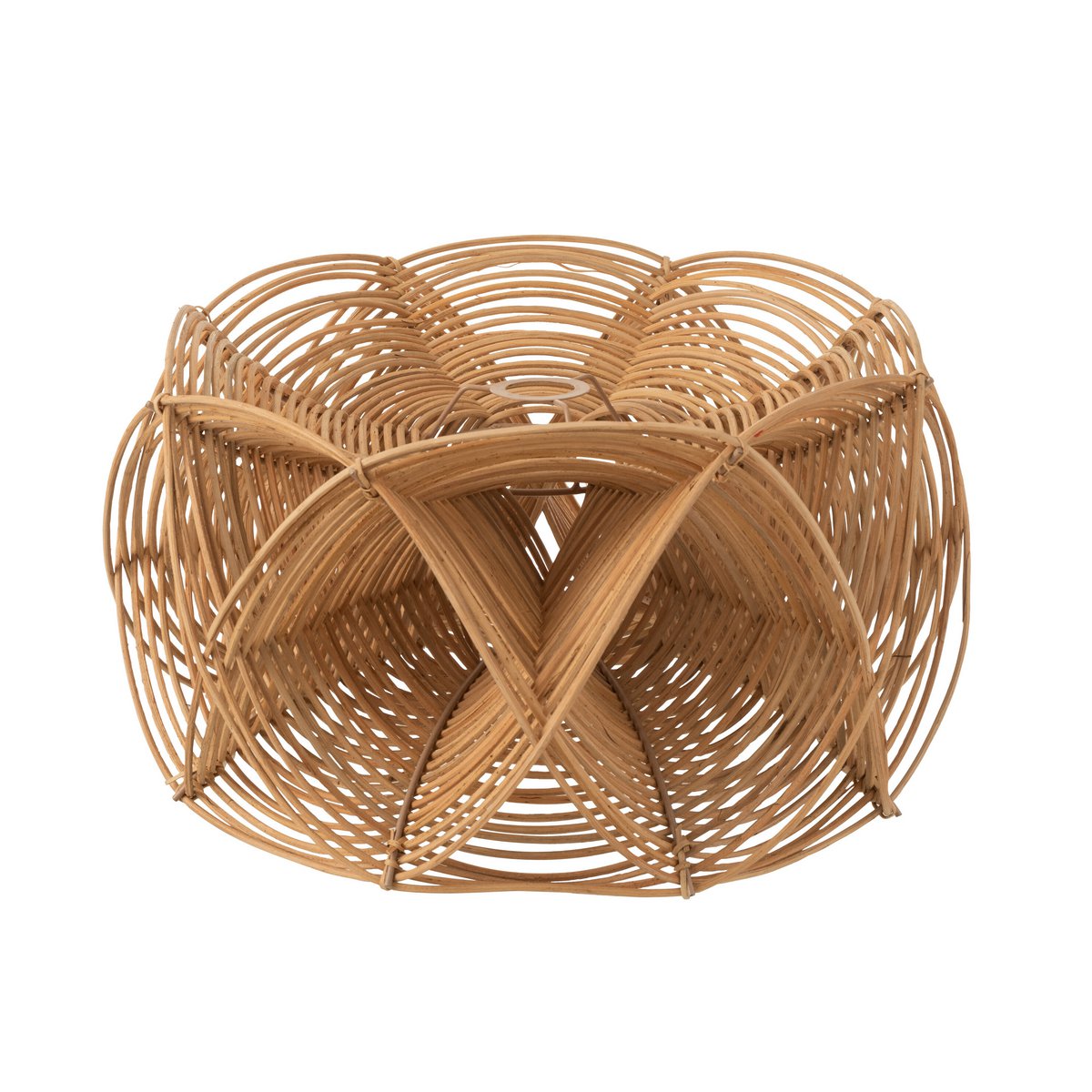 J-Line – Waves Rattan Lampenschirm – Jute – Natur