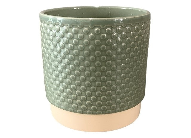 Ceramics Limburg - Bloempot 'Eno Duo' (Teardrop Green)