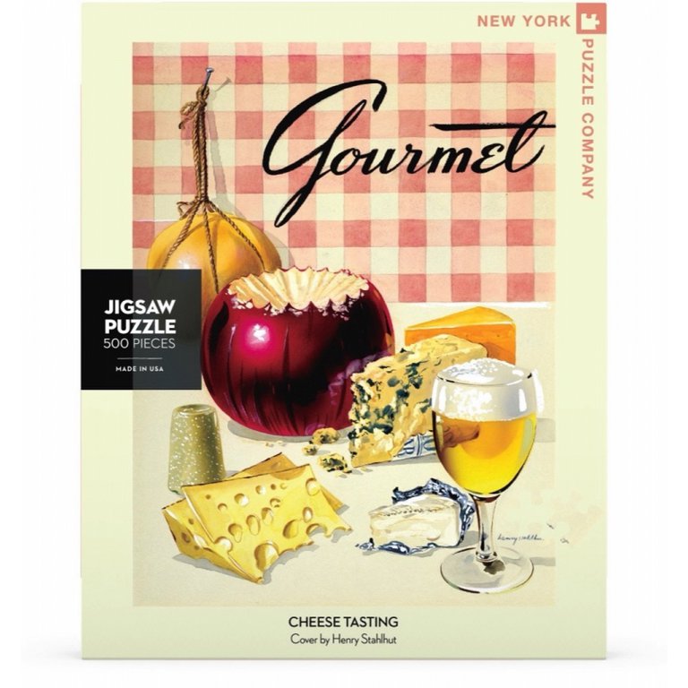 New York Puzzle Company - Puzzel 'Cheese Tasting' (500 stukjes)