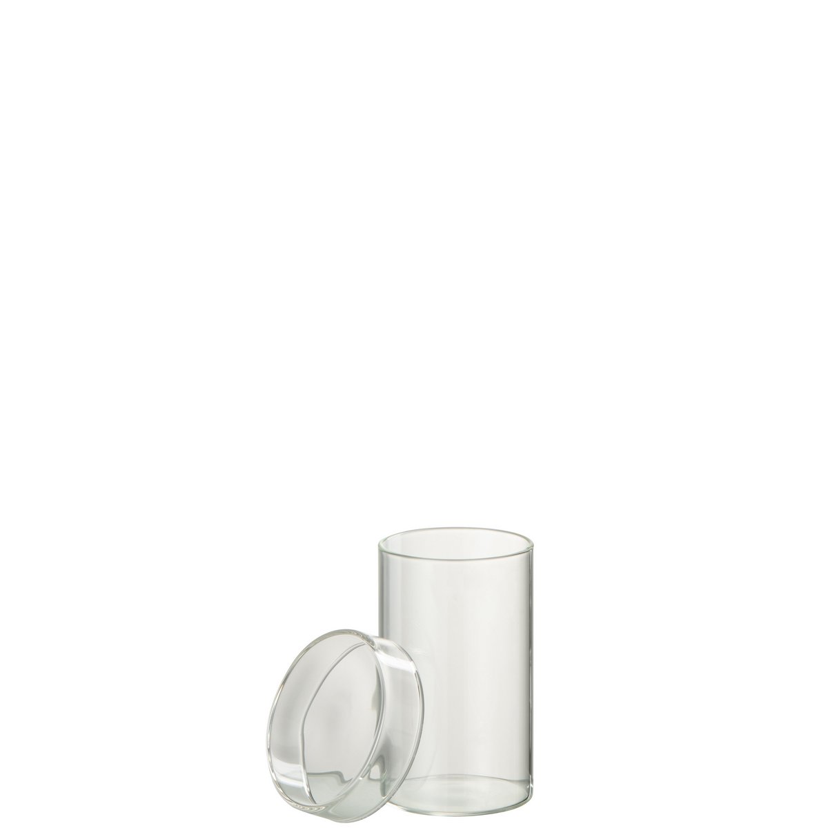 J-Line Pot En Verre Lisa Glass Transparent Petit