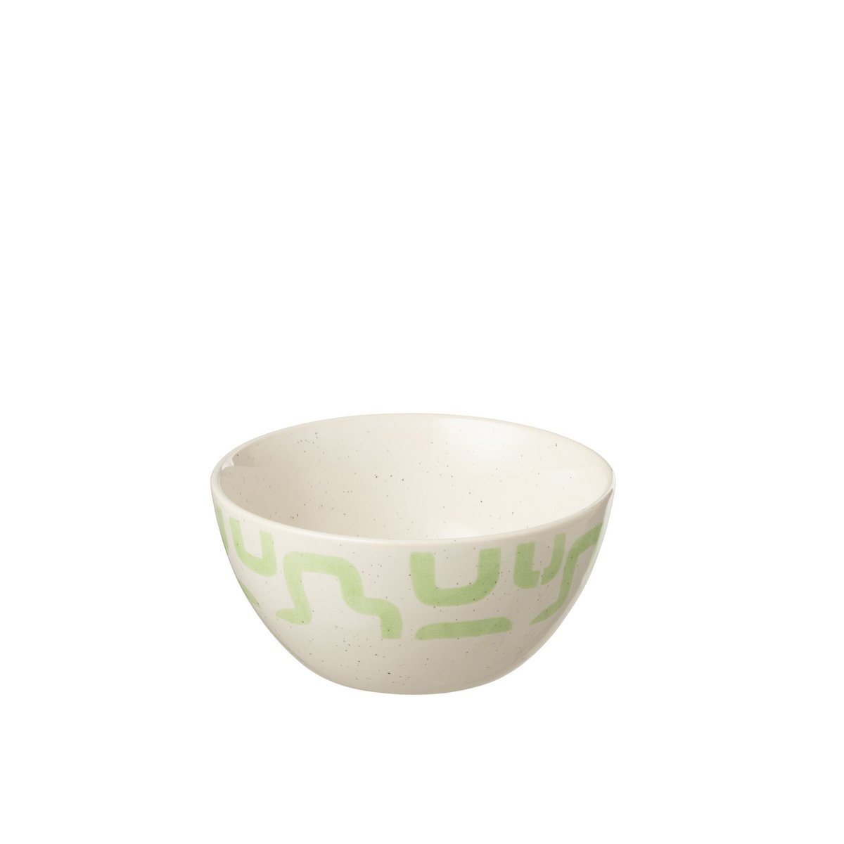 J-Line - Bol Pattern - Porcelaine - Vert