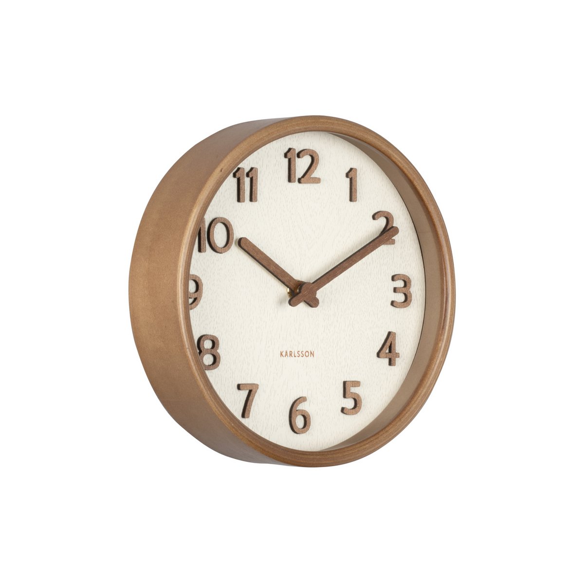 Karlsson - Horloge Murale Pure Wood Grain Petite (Ø22cm) - KA5873SB