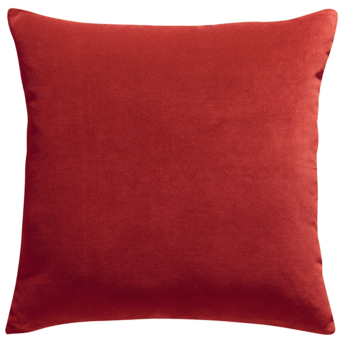 VIVARAISE - Coussin uni Elise Groseille 45 x 45