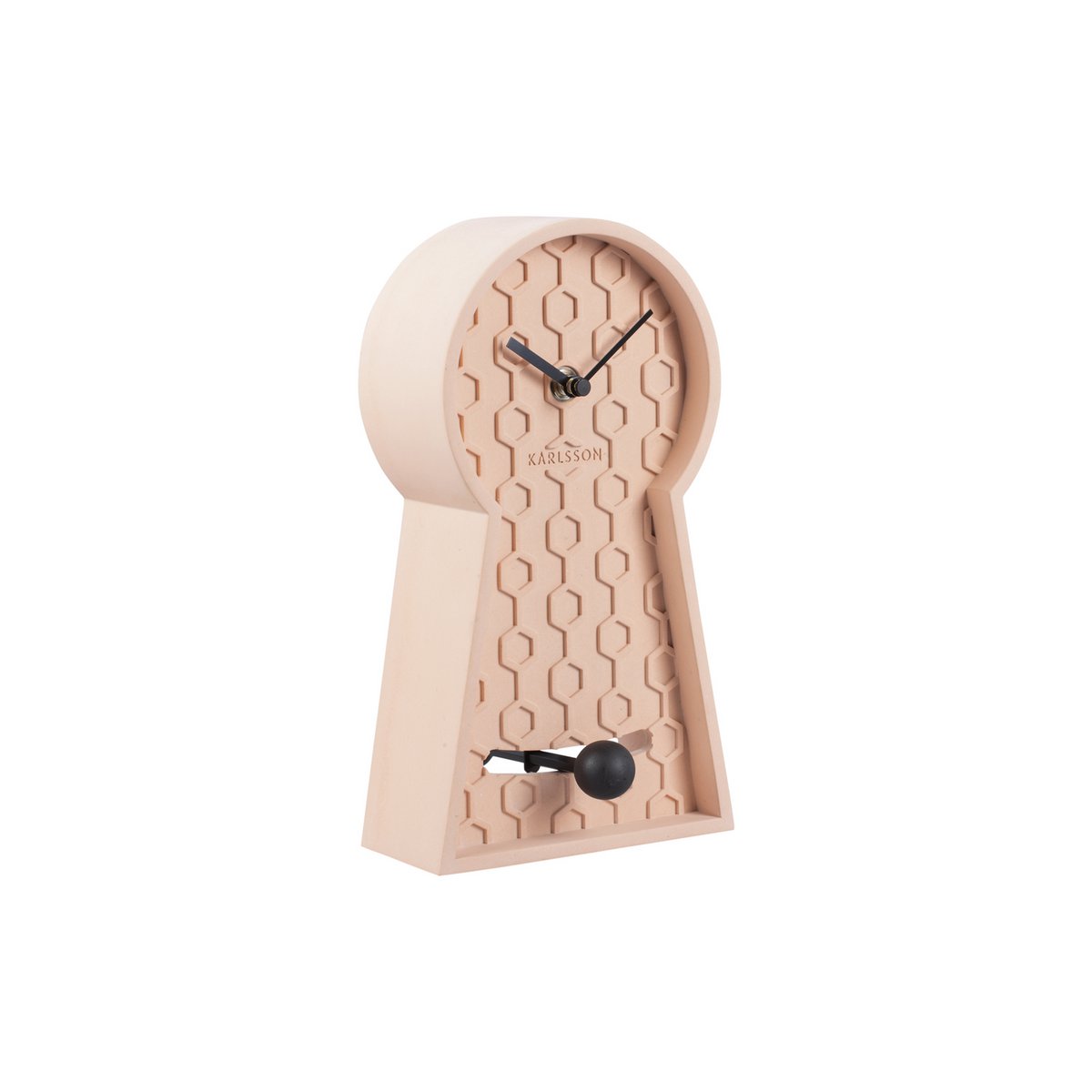 Karlsson - Horloge de table Pendule Nid d'Abeille - KA5871PI