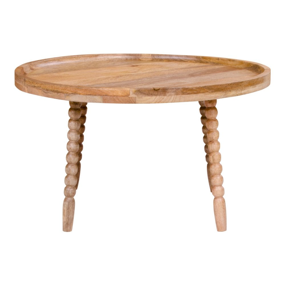 House Nordic - Table Basse Jammu - Naturel, Ø60x35 cm