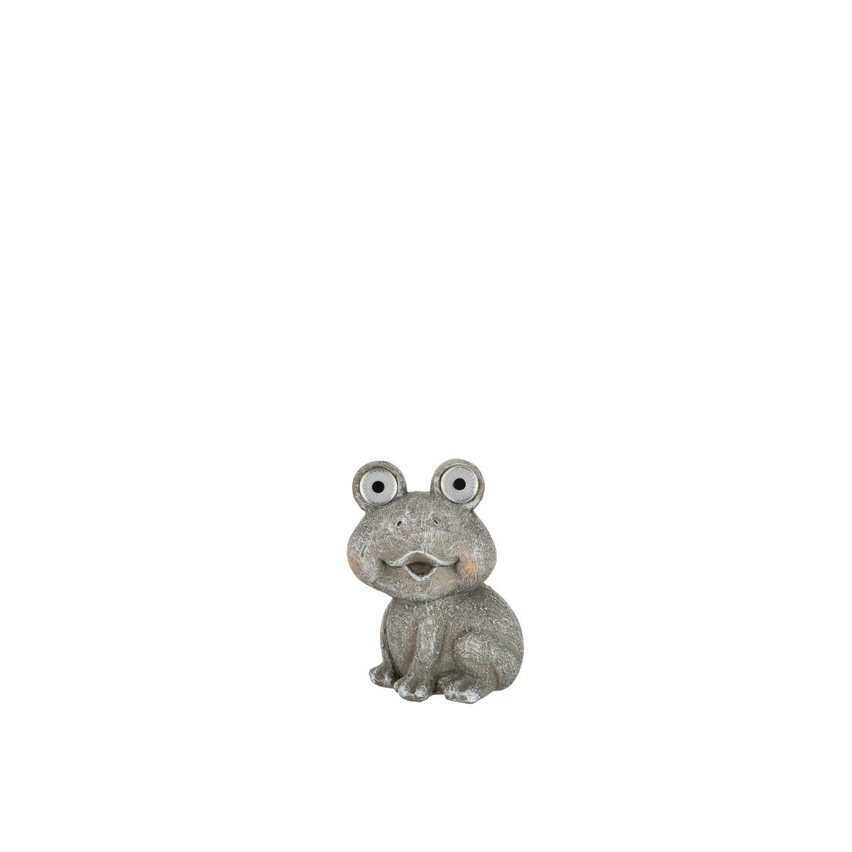 J-Line - Grenouille Solaire Poly Gris Petit