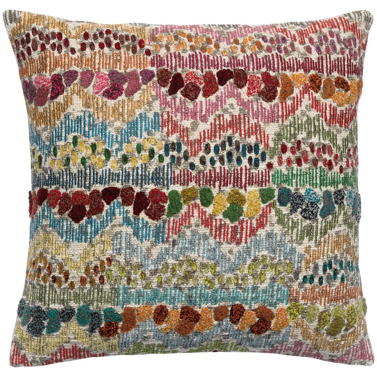 VIVARAISE - Coussin Ezio Multicolore 45 x 45