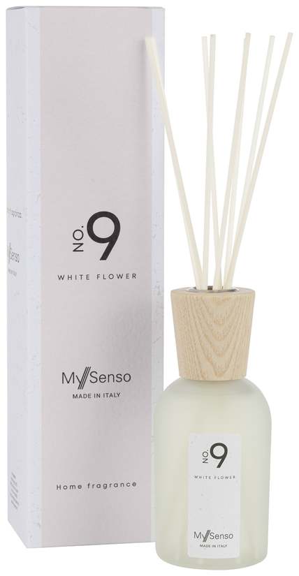 My Senso - Geurstokjes 'N° 9' (White Flower, 240ml)