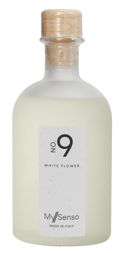 My Senso - Refill voor geurstokjes 'N° 9' (White Flower, 240ml)