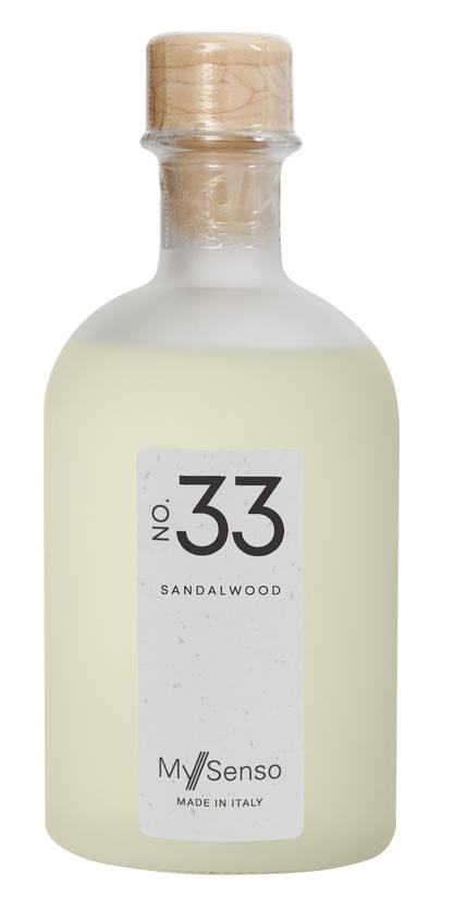 My Senso - Refill voor geurstokjes 'N° 33' (Sandalwood, 240ml)